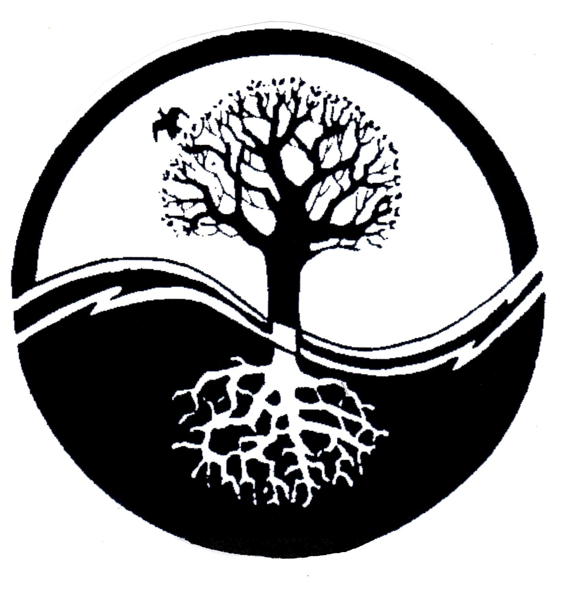 Инь Янь дерево символ